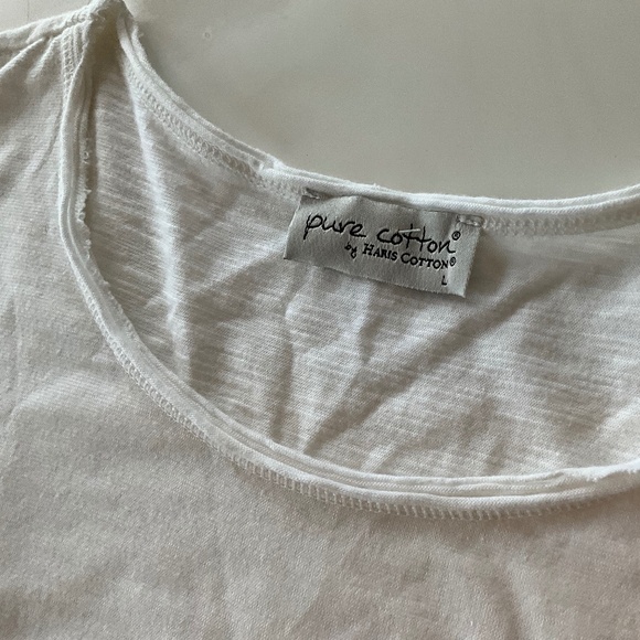 Cotton/linen casual sleeveless dress - size large - Picture 3 of 4